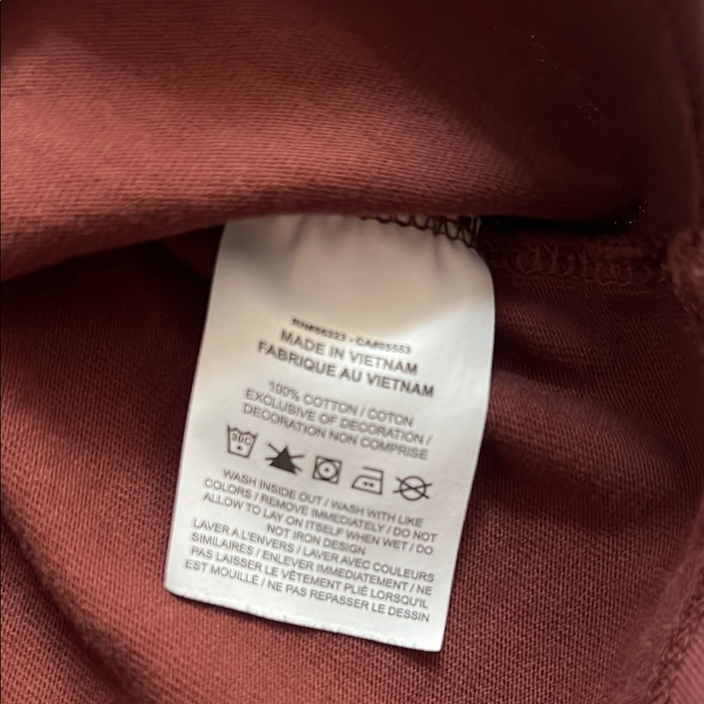 Nike Red Boxy Crop T-Shirt Short Sleeve - Picture 4 of 4